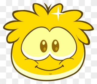 Meet The Gold Puffle - Water Molecule With Face Clipart