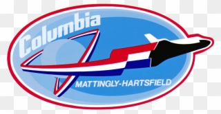 Mission Insignia For Columbia Flights - Logo Sts 4 Clipart