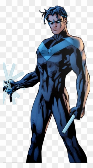Superhero Robin Clipart Nightwing - Dick Grayson - Png Download