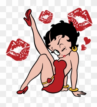 Bettyboop Boop Femme Woman Girl Ftestickers Ftstickers - Betty Boop Clipart