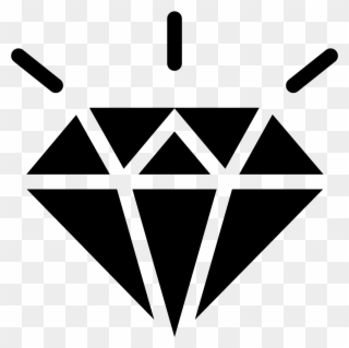 Vector Sparkles Diamond Sparkle - Icone Diamante Png Clipart