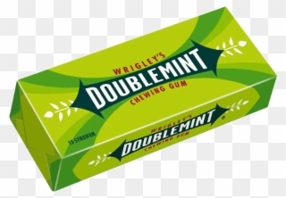Chewing Gum Clipart Transparent Background - Wrigley's Doublemint Chewing Gum 15 Sticks - Png Download