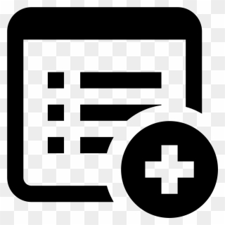 This Is A Icon Of A Small Sheet Of Note Book Paper - Delete List Icon Clipart