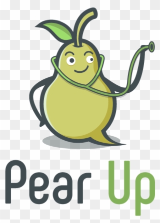 Pear Up By Angel D - Illustration Clipart