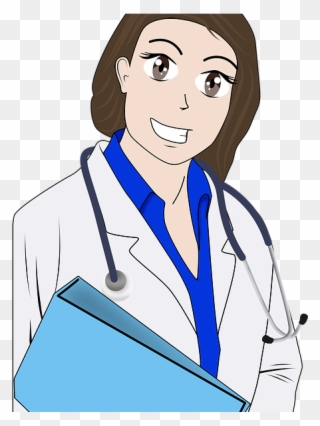 Gambar Dokter Kartun Perempuan Clipart