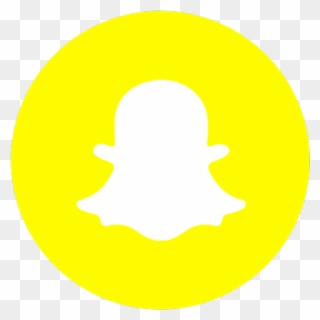 Youth Ministry - Snapchat Logo Round Png Clipart