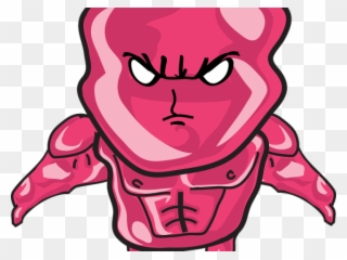 Jellie Clipart Red Jam - Jelly Man - Png Download
