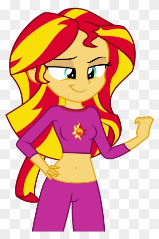 Absurd Res Artist Discorded Ponyalfonso Belly - Sunset Shimmer My Little Pony Belly Clipart