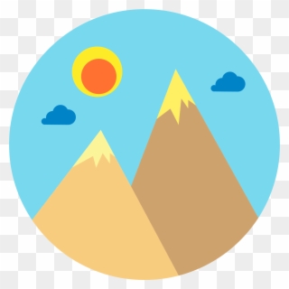 Clipart Mountains Logo - Mountain Graphics Png Hd Transparent Png