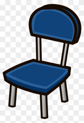 Clipart Chair Blue Chair - Club Penguin Blue Chair - Png Download