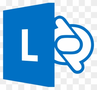 Microsoft Logo Microsoft Logo Png Lync 2013 Clipart - Skype For Business Transparent Png