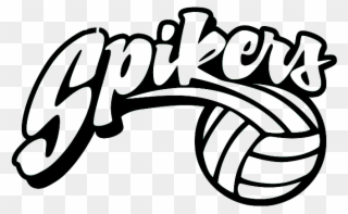 16u Spikers - Volleyball Shirt Design Ideas Clipart