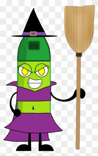 Bugspray As A Witch Vector - Portable Network Graphics Clipart