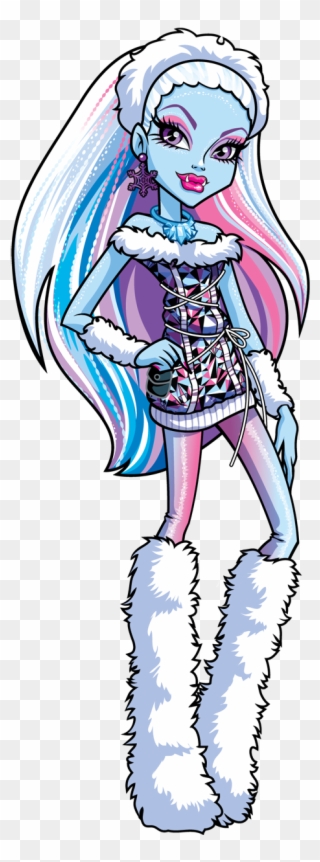 Abbey Bominable - Personajes De Monster High Clipart