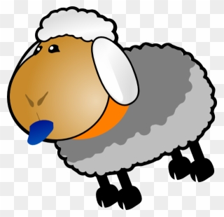 Sheep Rotate 6 Clip Art At Clker - Sheep Clip Art - Png Download