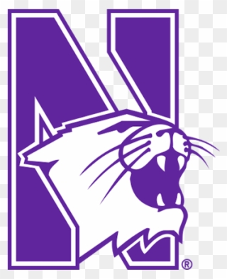 Northwestern Coolers - Northwestern Wildcats Logo Clipart