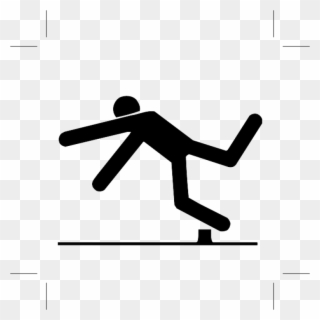 Falling On The Pavement Clipart