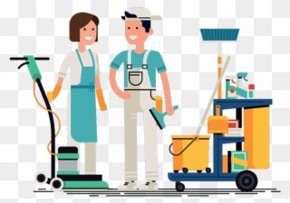 Green Cleaning Companies - Illustration Clipart