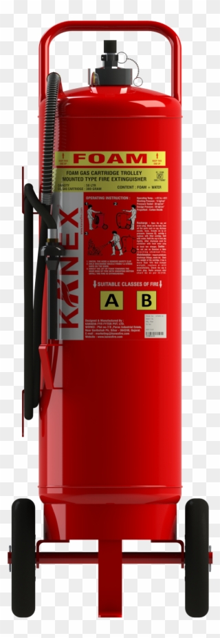 Foam Type Fire Extinguisher Png Clipart