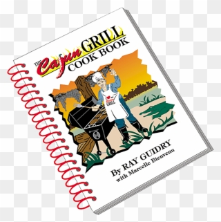 Cgckbk Cook Book For Cajun Grill - Cajun Grill Cookbook - Cgcookbk Clipart