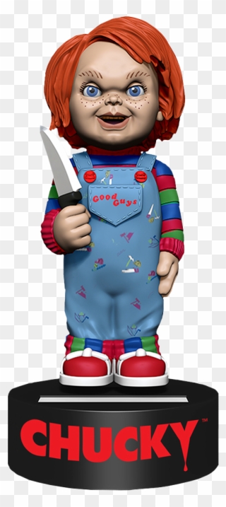 Chucky 6” Solar Powered Body Knocker - Chucky Body Clipart