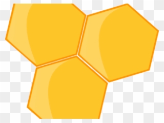 Hexagon Clipart Bee - Bee Clip Art - Png Download