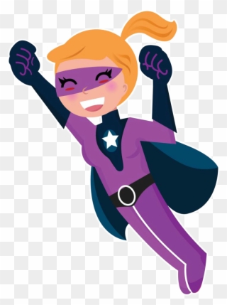 Superhero - Superhero Girl Clipart