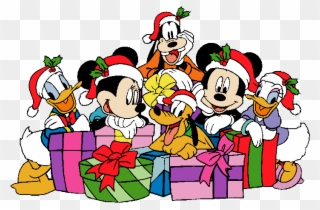 Mickey And Friends Christmas Clipart