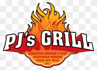 Pj's Grill - Homestyle Burgers, Dogs & Vegetarian Clipart
