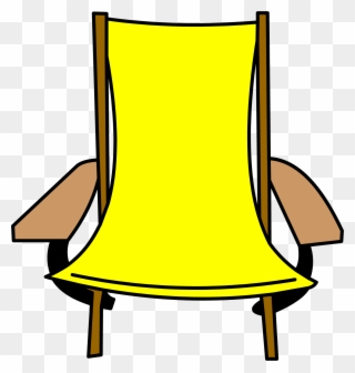 Folding Chair - Club Penguin Chair Ids Clipart