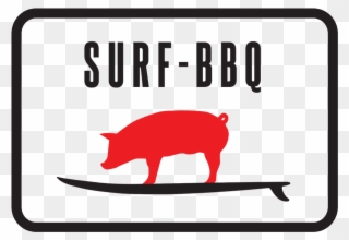 Pigs Clipart Bbq - Surf Bbq - Png Download