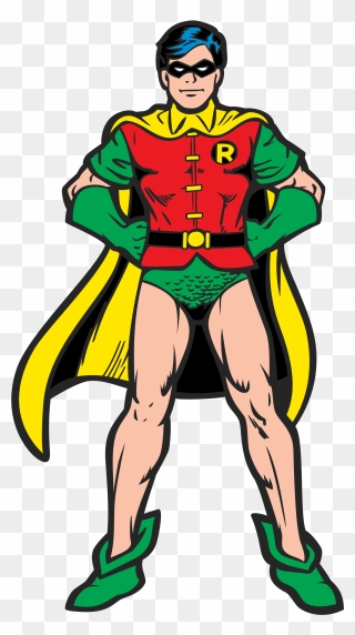 Robin - Robin Classic Comic Clipart