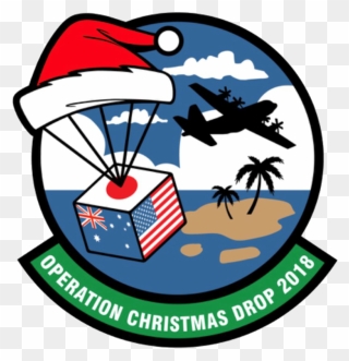 The Department Of Defense's Longest Recurring Humanitarian - Operation Christmas Drop Clipart