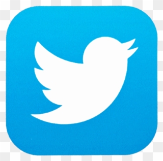 Follow Us On - Twitter App Logo Png Transparent Background Clipart