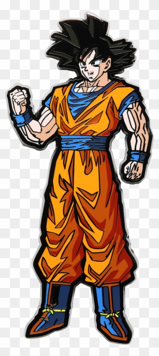 Dragon Ball Goku Figpin Enamel Pin Popcultcha Png Dbz - Goku Clipart