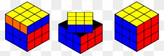 Big Image - Animated Rubik's Cube Solved Clipart