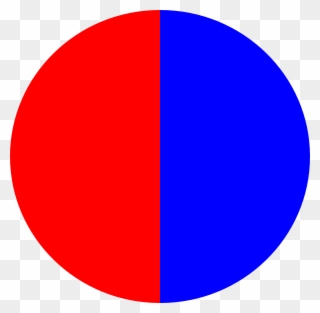 Red And Blue Circle Clipart