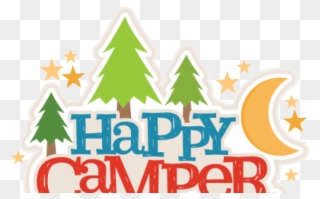 Clip Art Happy Camper - Png Download