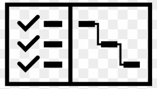 Workflows - Gantt Png Symbol Clipart