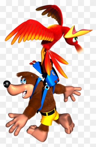 Banjokazooietooie6 - Banjo Tooie Render Clipart
