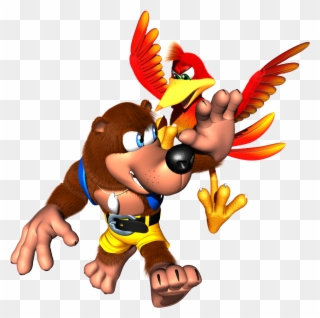 First 4 Figures Are Making Banjo-kazooie And Conker - Banjo Kazooie Render Transparent Clipart
