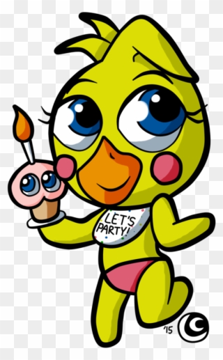 Vector Free Toy By Hotcheeto On - Fnaf Toy Chica Chibi Clipart