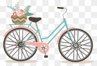 Vintage Cycling Clip Art - Free Bicycle Clip Art - Png Download