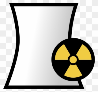 Icone Centrale Nucleaire - Nuclear Symbol Clipart