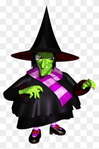 Witch From Banjo Kazooie Clipart