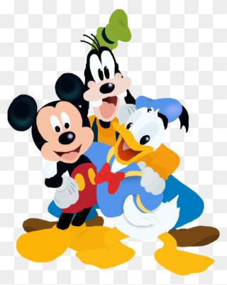 Mickey Goofy Donald Pluto Clipart (#5425141) - PinClipart
