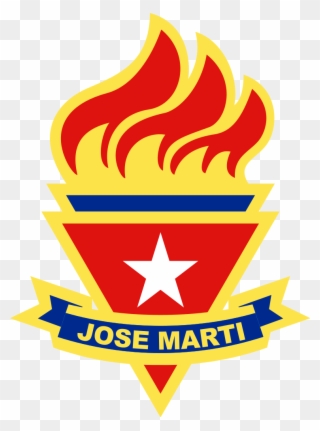 Emblema Pioneros Cuba - Organizacion De Pioneros Jose Marti Cuba Clipart
