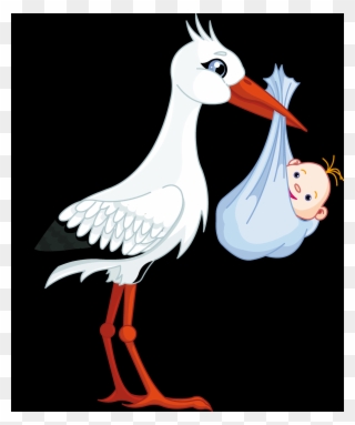 Stork Free Transparent Images - Stork Baby Png Clipart