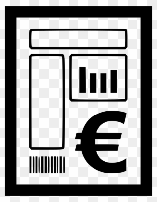 Bill Invoice Charges Currency Euro Comments - Pound Billing Icon Clipart