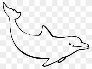 Graphic Freeuse Download Free Image On Pixabay - Dolphin Drawing Png Clipart